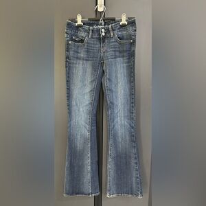 NWOT Vintage Y2K American eagle artist jeans-0